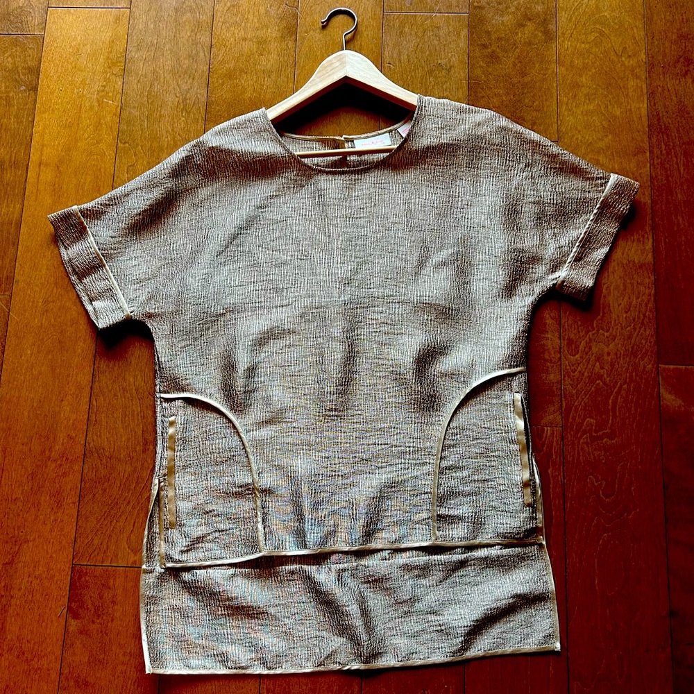 Sass & Bide gold top